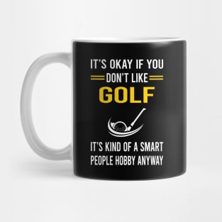 Smart People Hobby Golf Golfing Golfer Mug